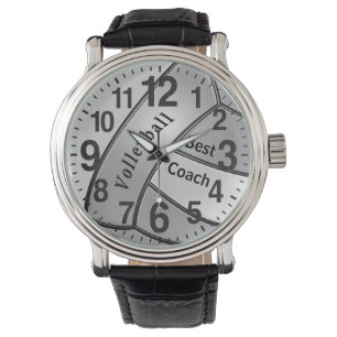Montre personnalisable de volleyball pour le
