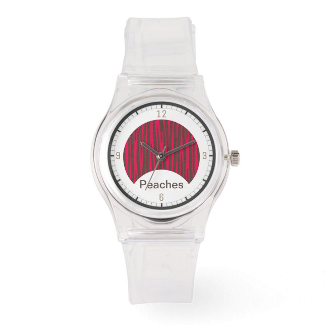 Montre Personnalisé | Montre-poignet avec votre nom (Recto)