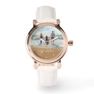 Montre personnalisée avec votre photo préférée et