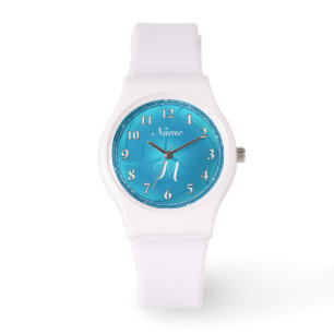 Montre personnalisée de volleyball avec le NOM,