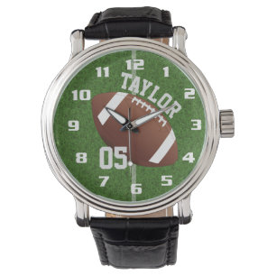 Montre Personnaliser le joueur Nom et numéro Football