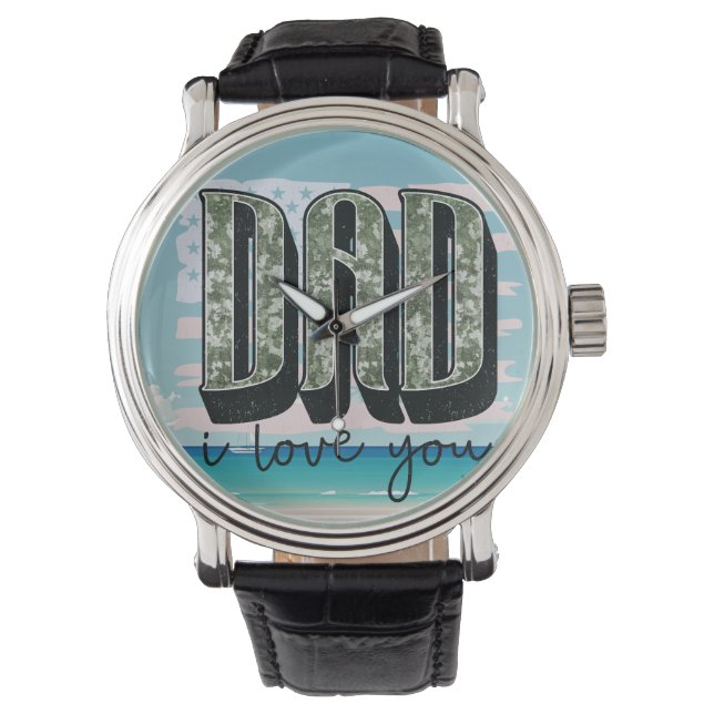 Montre Personnalisez Votre Propre Design Personnalisé Pap (devant)