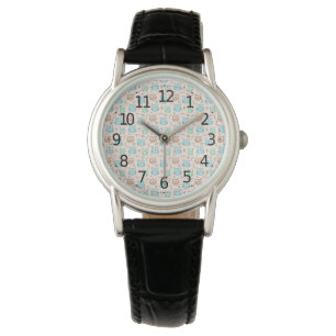 Montre Petit-duc mignon et adorable Motif des oiseaux 