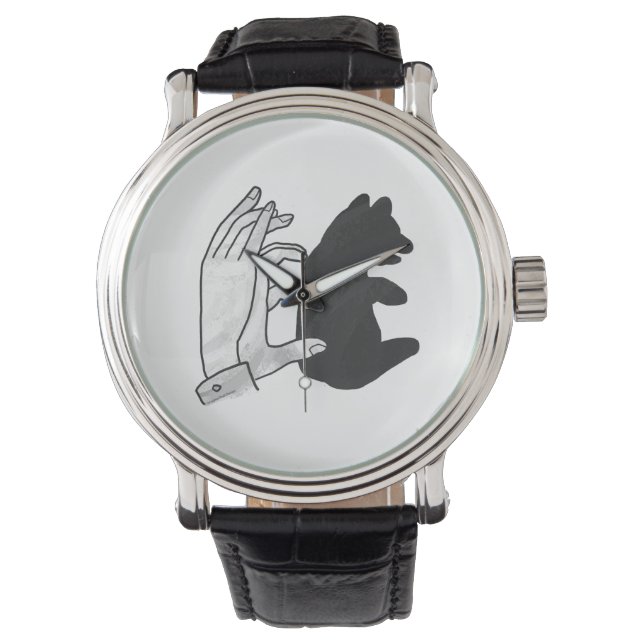 Montre Petit ours Ours Silhouette Main (devant)