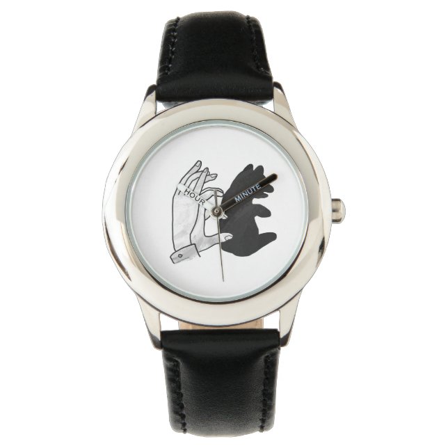 Montre Petit ours Ours Silhouette Main (devant)