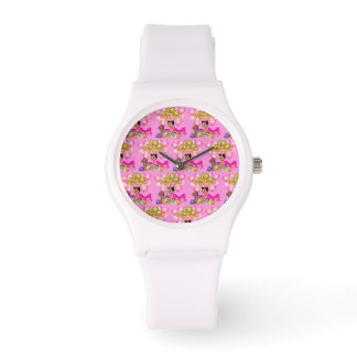 Montre Petite fille en rose