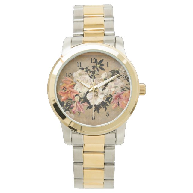 Montre Petunias : OEuvre d'Henri Fantin-Latour (devant)