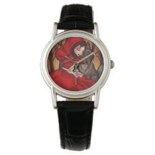 Montre Peu de capuchon rouge