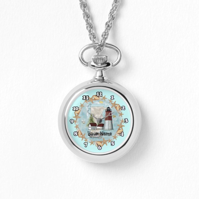 Montre Phare de coquille de Rhode Island  (Recto)