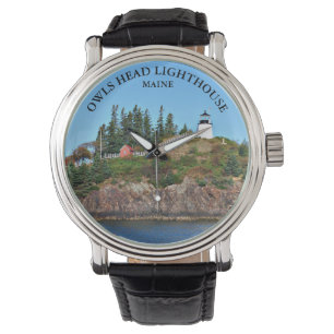 Montre Phare de Owls Head, Maine eWatch