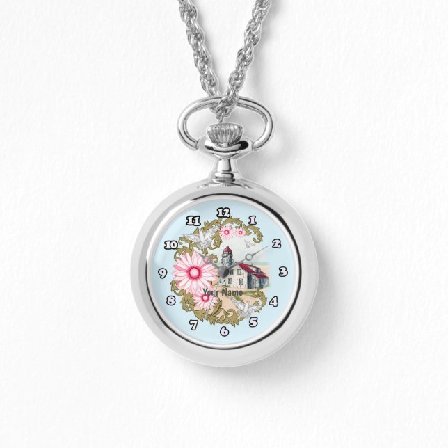 Montre Phare de Pink Daisy (Recto)