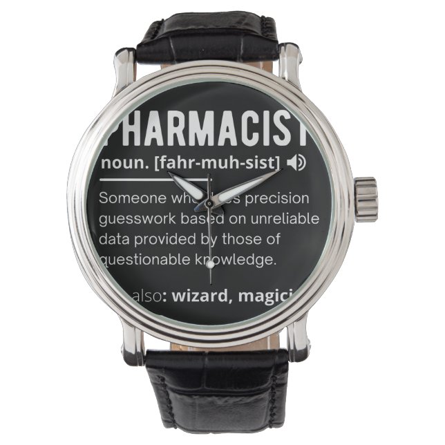 Montre pharmacien (devant)
