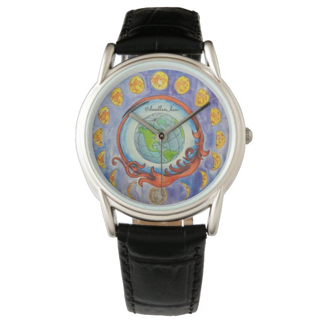 Montre phases de lune (devant)