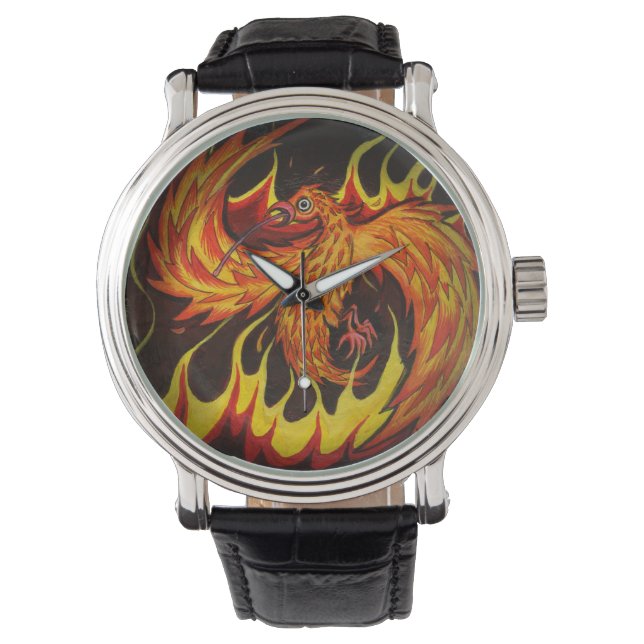 Montre Phoenix en flammes (devant)