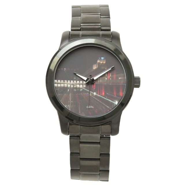 Montre photo abstraite, building watch (Front)