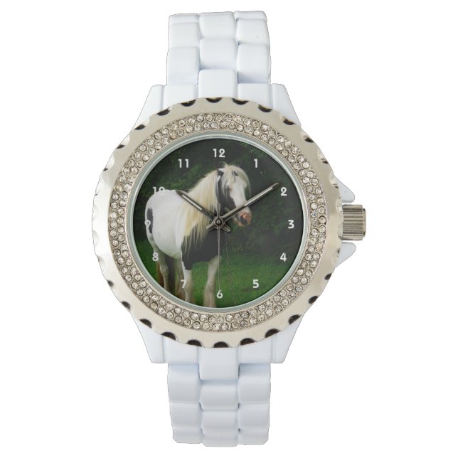 Montre Photo de cheval tzigane (devant)