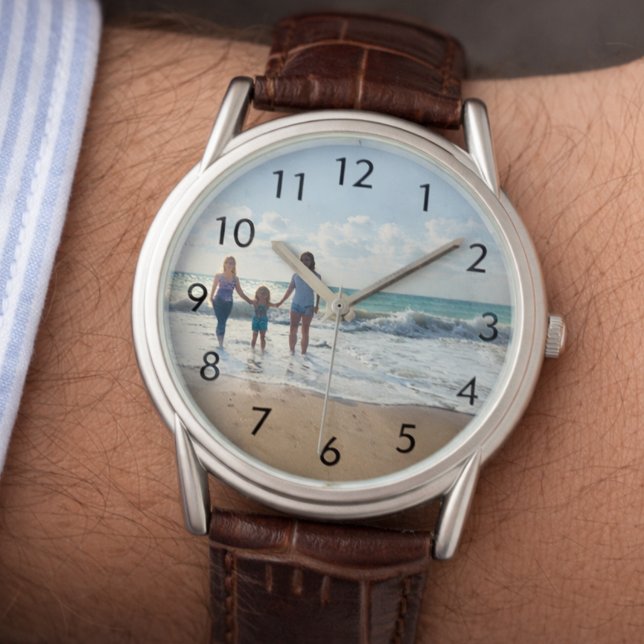 Montre photo de famille personnalisée (Créateur téléchargé)
