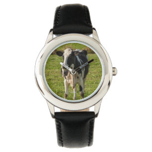 Montre photo de vache watch