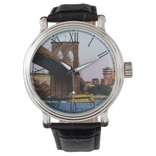 Montre Photo du pont Brooklyn à New York