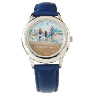 Montre Photo et texte personnalisés Surveillez votre prop