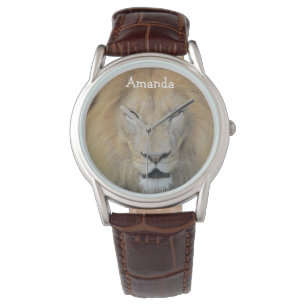 Montre Photo Lion Extraordinaire