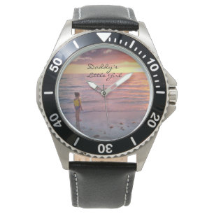 Montre Photo papa fille personnalisée