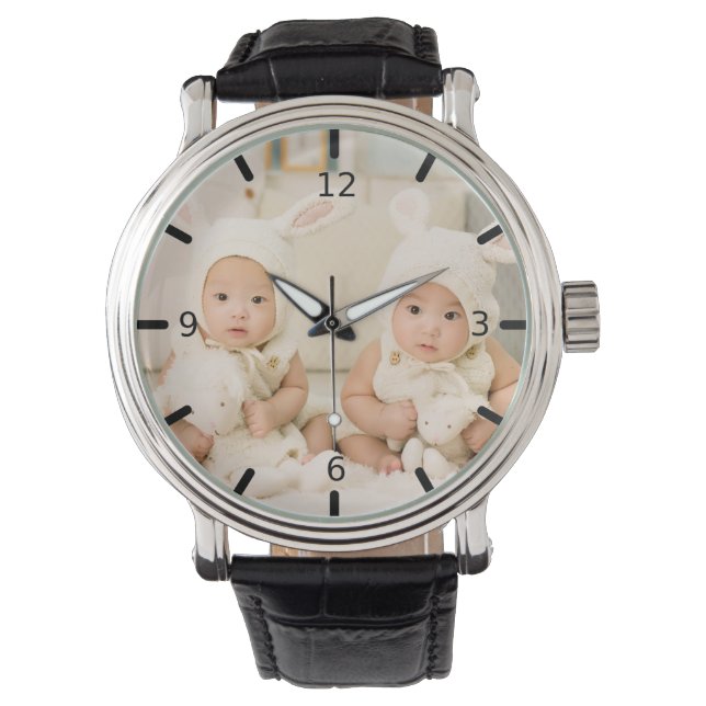 Montre Photo personnalisée (devant)