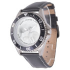 Montre photo personnalisée avec message personnali