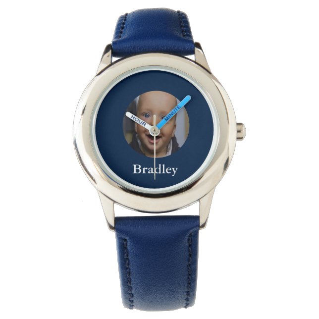 Montre Photo personnalisée pour bébé (devant)