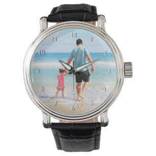 Montre Photo personnalisée Regarder votre famille Photos