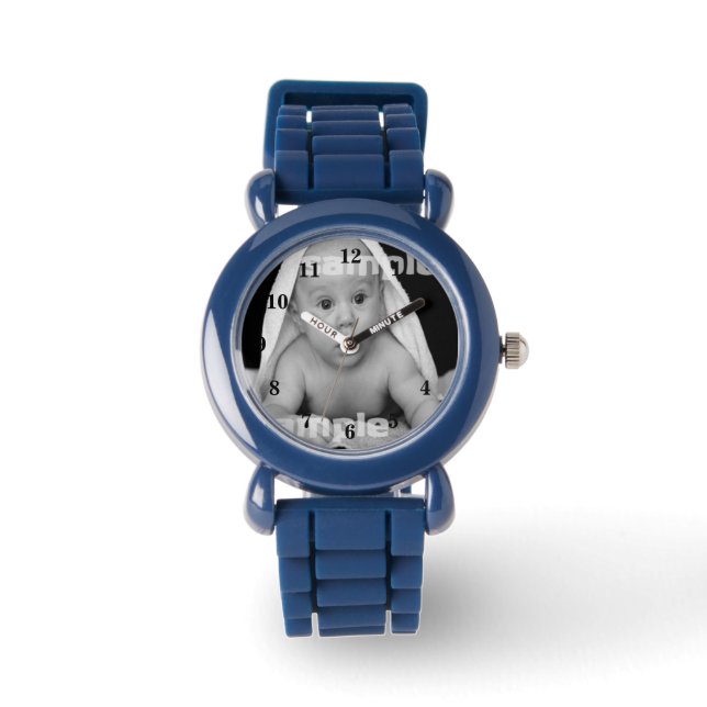 Montre Photo Personnalisée Un Type (Recto)