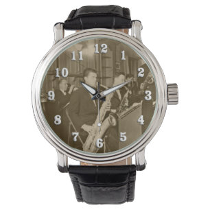 Montre Photo vintage Big Band Sax