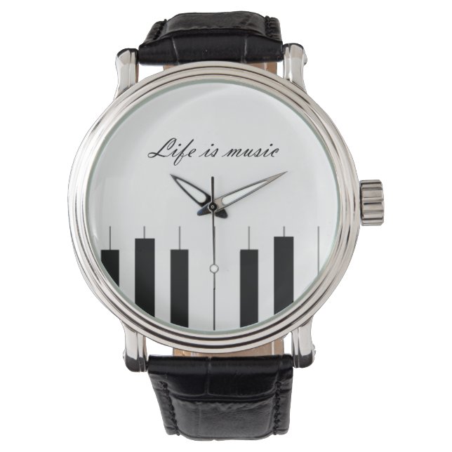 Montre Piano femme (devant)