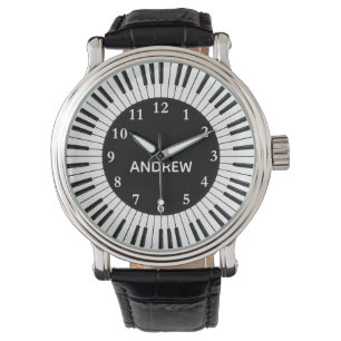 Montre Piano Keys Design Watch