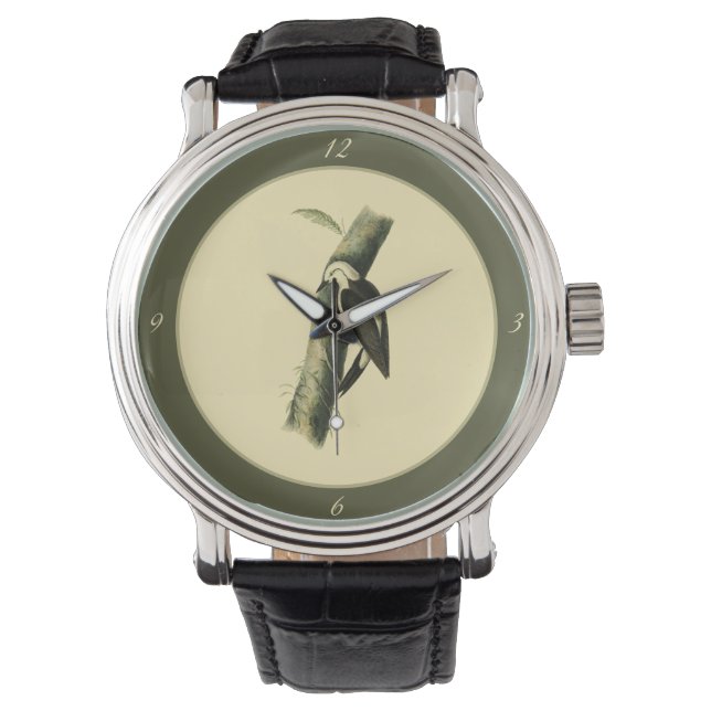 Montre Pic noir et blanc (devant)