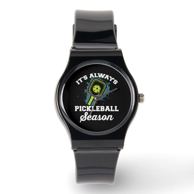Montre Pickleball Drôle cadeaux de Pickleball (Recto)