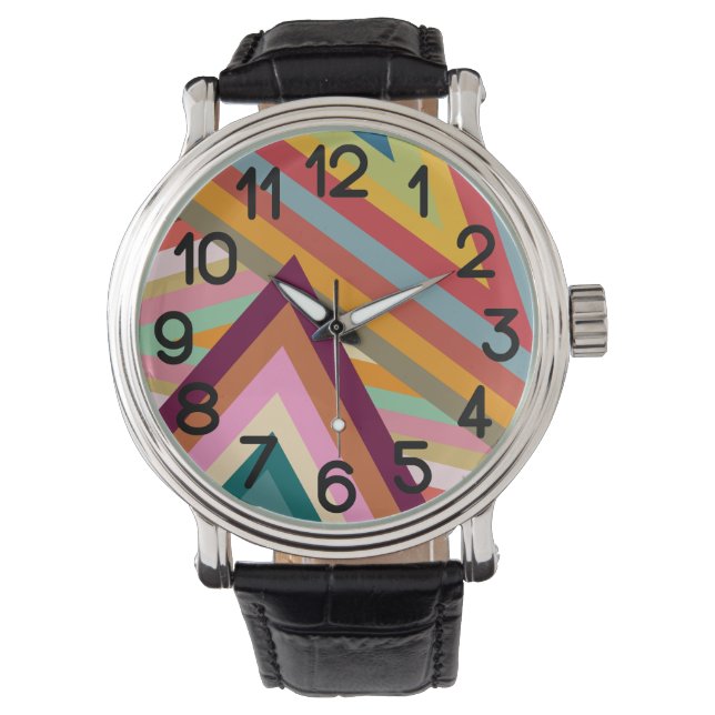 Montre Pics des années 1970 (devant)