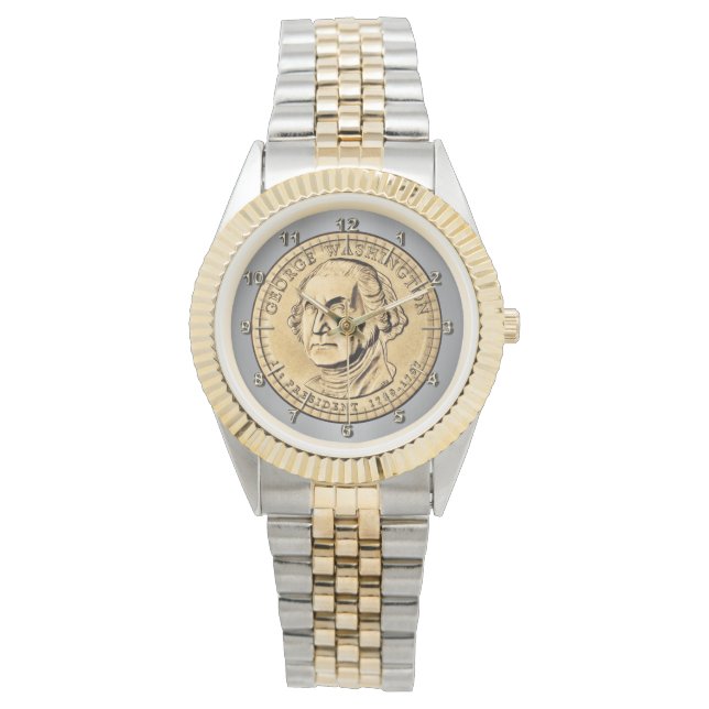 Montre Pièce de dollar (devant)