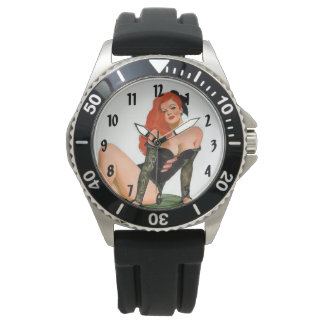 Montre Pinceaux Vintages Lingerie Retro