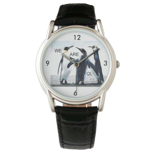 Montre pingouins (devant)