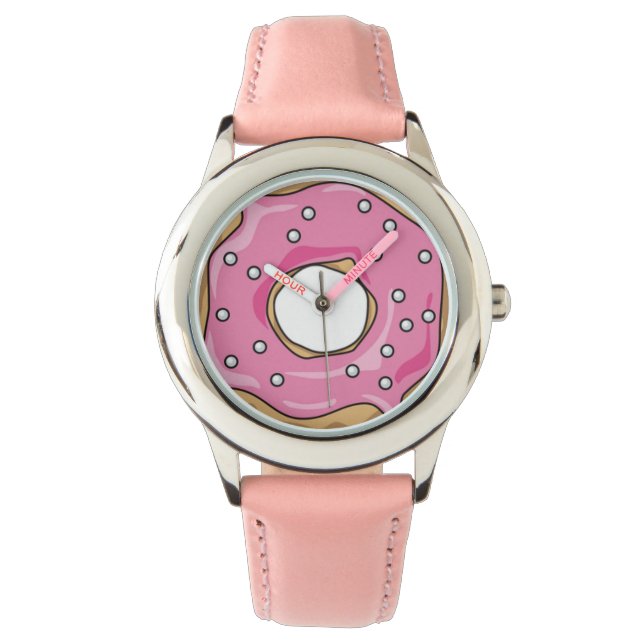 Montre Pink Doughnut (devant)