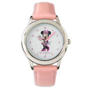 Montre Pink Minnie   Pose mûre