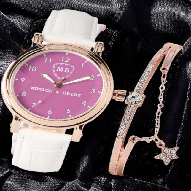 Montre Pink Monogram (Créateur téléchargé)