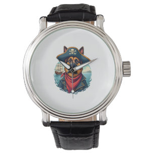 Montre Pirate de chien berger allemand