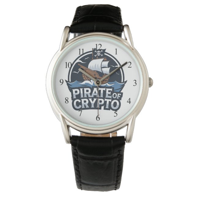 Montre Pirate de Crypto (devant)