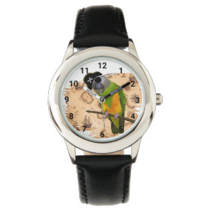 Montre Pirate Sénégal Parrot Carte des trésors
