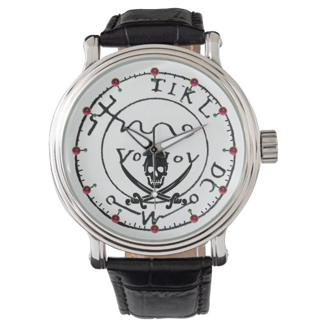 MONTRE PIRATES ANCIENNES CARTE DU TRÉSOR, HABILLEMENT ET  (devant)