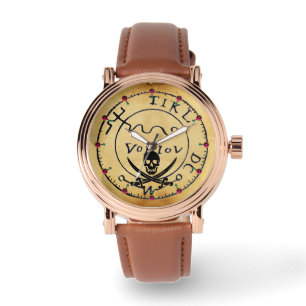 MONTRE PIRATES CARTE DU TRÉSOR, COMPLEXE ET PARCHEMENT DE