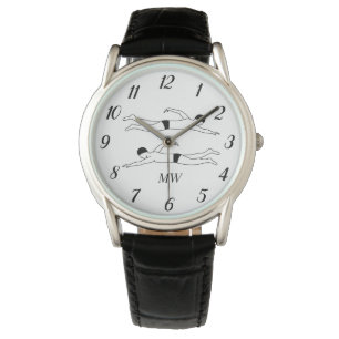 Montre Piscine Piscine Sports Nage Équipe Plongeur