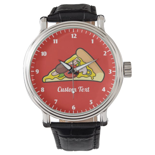 Montre Pizza Slice Wristwatch (devant)